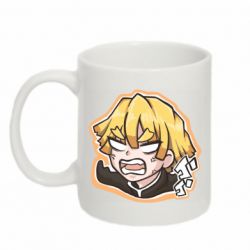 Чашка 320ml Angry Zenitsu Agatsuma - PrintSalon