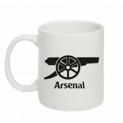 Чашка 320ml Arsenal simple logo - PrintSalon