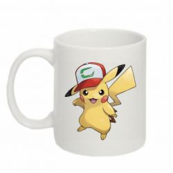 Чашка 320ml Ash's hat Pikachu