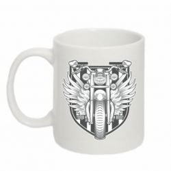 Чашка 320ml Bike Shield Art