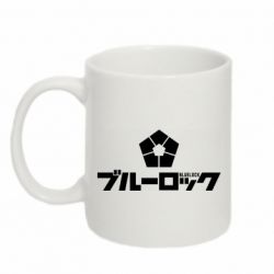 Чашка 320ml Blue Lock logo - PrintSalon