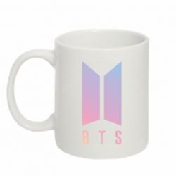 Чашка 320ml BTS gradient logo - PrintSalon