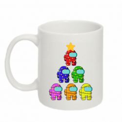 Чашка 320ml Christmas Tree Among Us