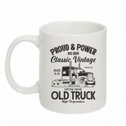 Чашка 320ml Custom old truck - PrintSalon