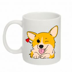 Чашка 320ml Cute Corgi Puppy
