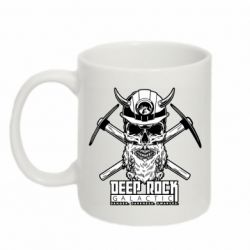 Чашка 320ml Deep Rock Galactic skull