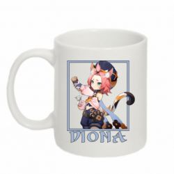 Чашка 320ml Diona Genshin Impact - PrintSalon