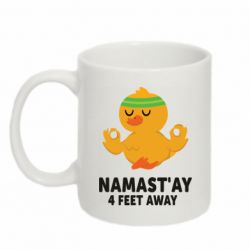 Чашка 320ml Duck Namast'ay Away