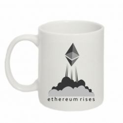 Чашка 320ml Ethereum Rises-PrintSalon Чашка 320ml Ethereum Rises