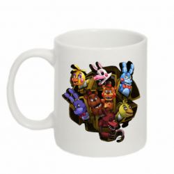 Чашка 320ml Five Nights At Freddy's monsters
