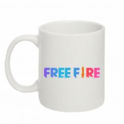 Чашка 320ml Free fire gradient logo