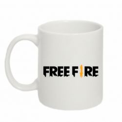 Чашка 320ml Free Fire logo