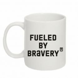Кружка 320ml Fueled by bravery