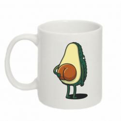 Чашка 320ml Funny avocado