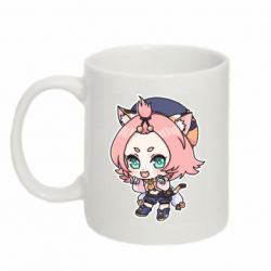 Чашка 320ml Genshin Impact chibi Diona - PrintSalon