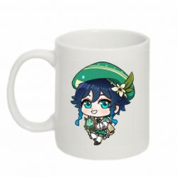 Чашка 320ml Genshin Impact chibi Venti - PrintSalon