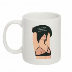 Чашка 320ml Gentleman Is Simply A Patient Wolf