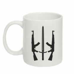 Кружка 320ml Герб добровольчих батальйонів - PrintSalon