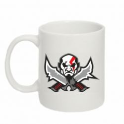 Чашка 320ml God of war Kratos vector - PrintSalon