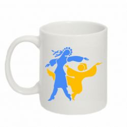 Кружка 320ml Гопак. Девушка и парень - PrintSalon