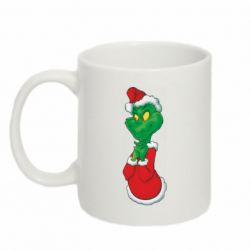 Чашка 320ml Гринч потирает руки - PrintSalon