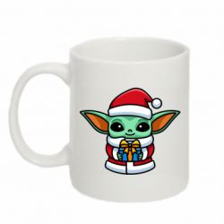 Чашка 320ml Grogu Santa Claus