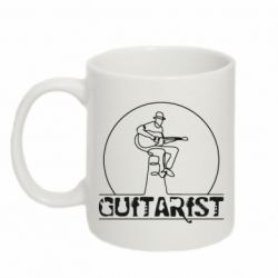 Чашка 320ml Guitar player. - PrintSalon