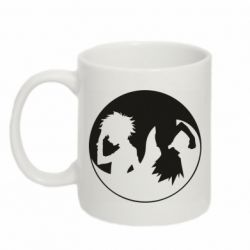 Чашка 320ml Гун и Киллуа Инь Янь - PrintSalon