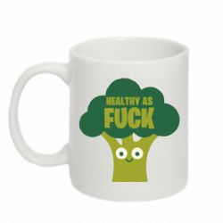 Чашка 320ml Healthy as fuck