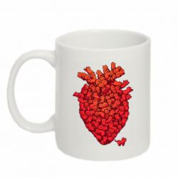Чашка 320ml Heart of many cats