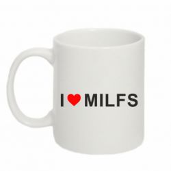 Чашка 320ml I love MILFs - PrintSalon