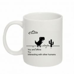 Чашка 320ml Internet Dinosaur