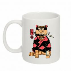 Чашка 320ml Japanese Akatsuki cat