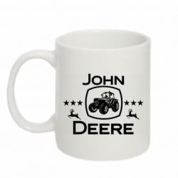 Чашка 320ml John Deere and tractor fanArt - PrintSalon