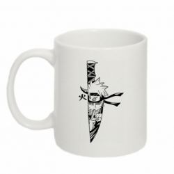 Чашка 320ml Kakashi knife - PrintSalon