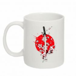 Чашка 320ml katana in sakura