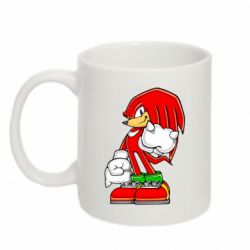 Чашка 320ml Knuckles the Echidna - PrintSalon