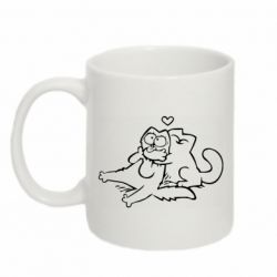 Чашка 320ml Кот Саймона Любовь