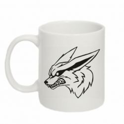 Чашка 320ml Kurama line art - PrintSalon