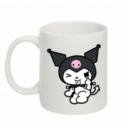 Чашка 320ml Kuromi hello kitty