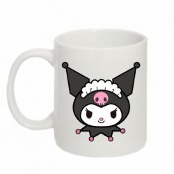 Чашка 320ml Kuromi maid - PrintSalon