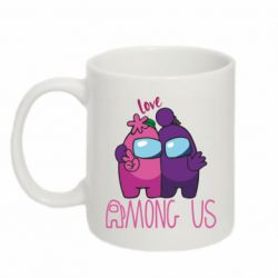 Чашка 320ml Love is Among Us