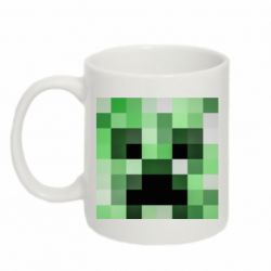 Чашка 320ml Minecraft minimalist Creeper