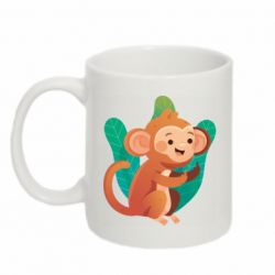 Чашка 320ml Monkey. Fuck You