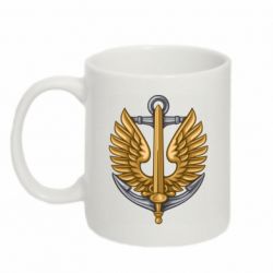 Кружка 320ml Морская Пехота Украины - PrintSalon