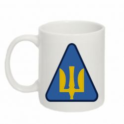 Чашка 320ml Нарукавный знак воздушных сил Украины