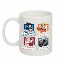 Чашка 320ml Naruto team 7 in action - PrintSalon