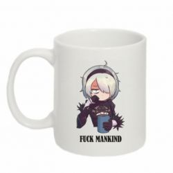Чашка 320ml Nier. Fuck Mankind