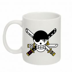 Чашка 320ml One Piece Zoro logo - PrintSalon