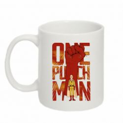 Чашка 320ml One Punch Man Saitama - PrintSalon